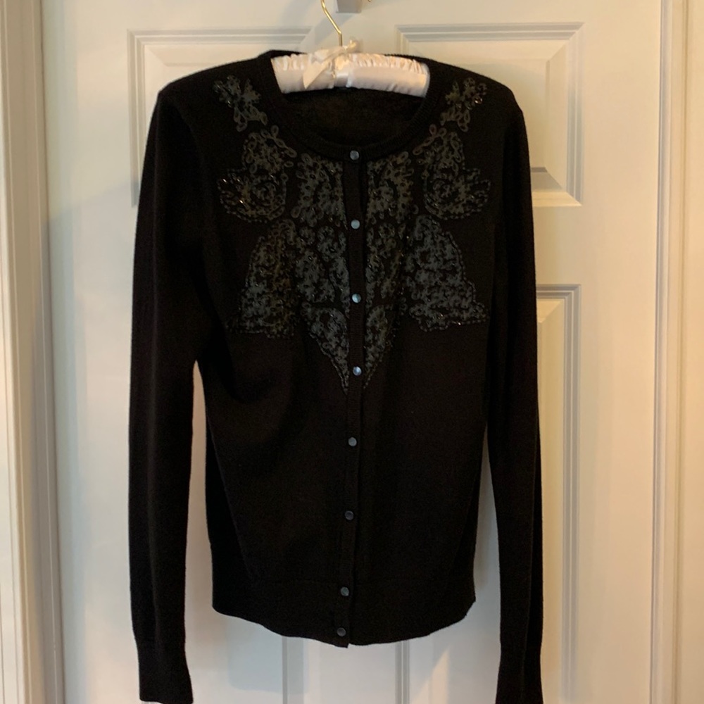 Ann Taylor Black Cardigan